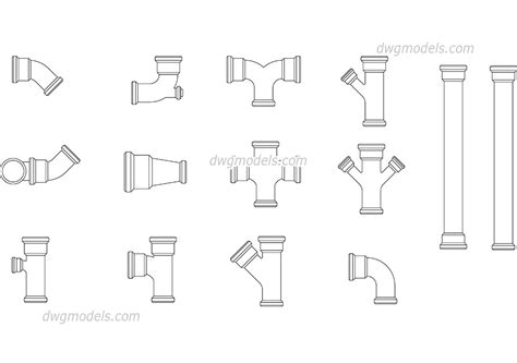 pipe autocad
